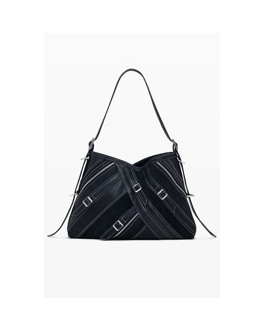 Desigual Black Nero Polyurethane Shoulder Bag