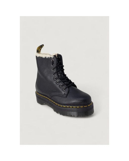 Dr. Martens Blue Leather Boot