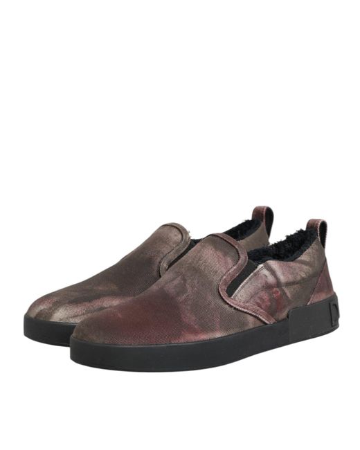Dolce & Gabbana Brown Sneakers for men