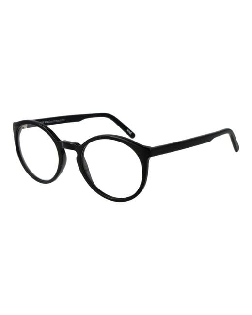 Andy Wolf Black Acetate Glasses (frames)