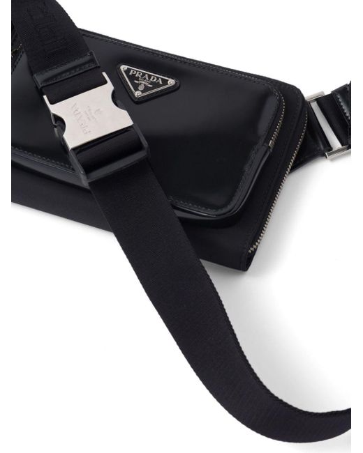 Prada Black Re-Nylon Shoulder Bag for men