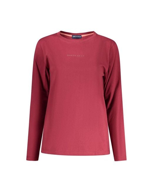 North Sails Pink Rosso Cotton T
