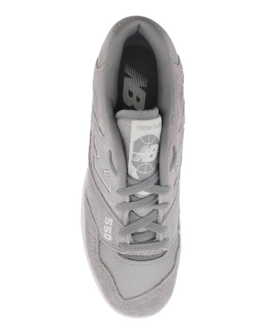New Balance Gray 550 Sneakers for men