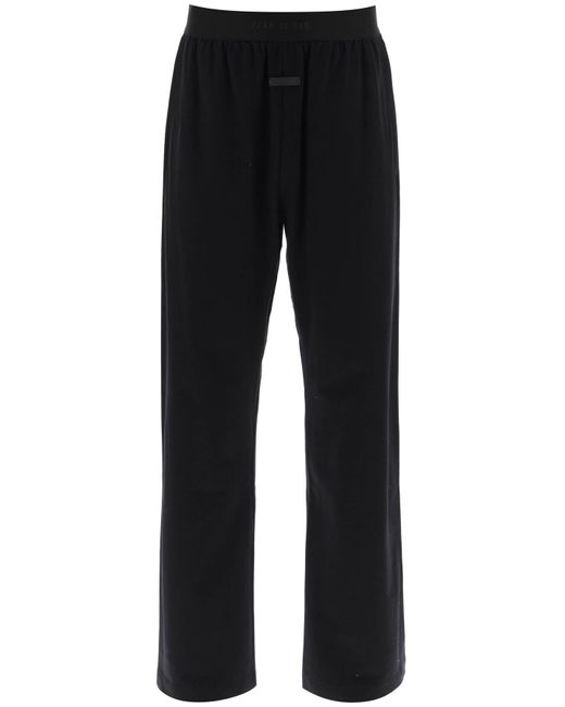 Fear Of God The Lounge Sporty Pants in Black for Men | Lyst