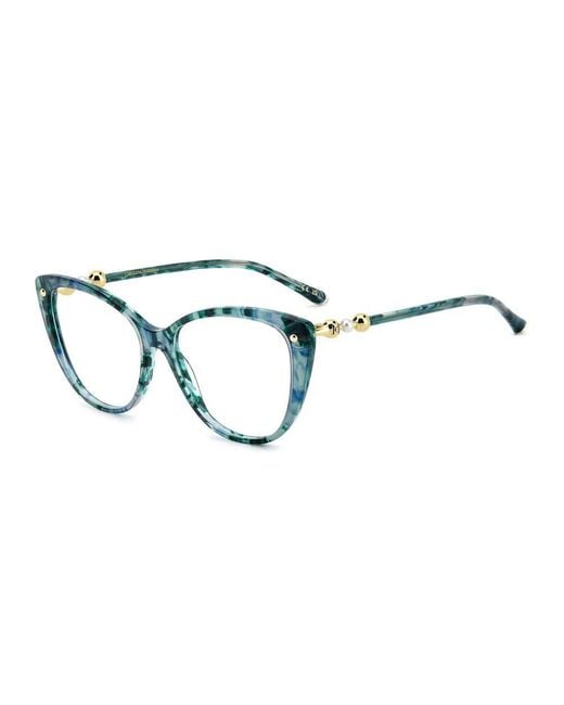 Carolina Herrera Blue Acetate Glasses (Frames)