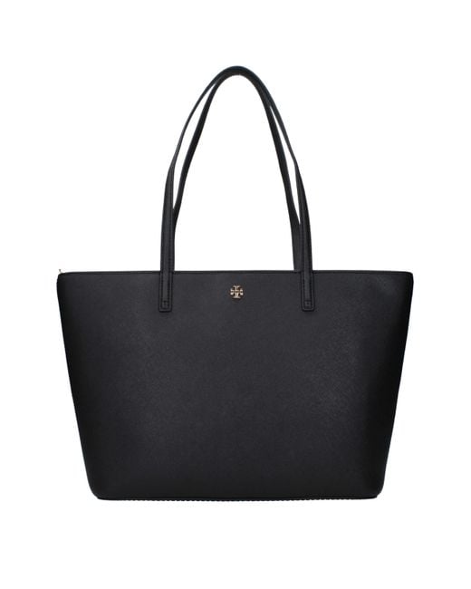 Tory Burch Black Leather Shoulder Bag for men