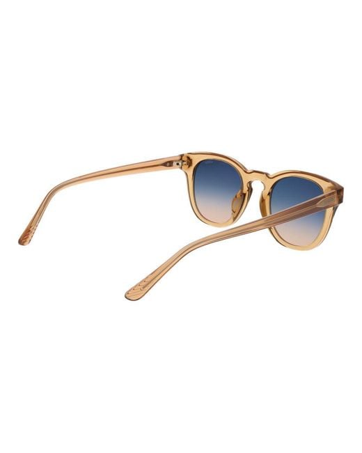 Lozza Blue Plastic Sunglasses