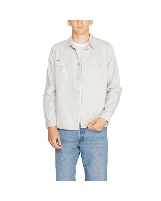 Antony Morato White Cotton Shirt for men
