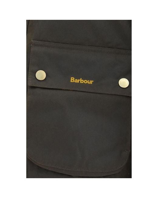 Barbour Gray Bicolor Cotton Full