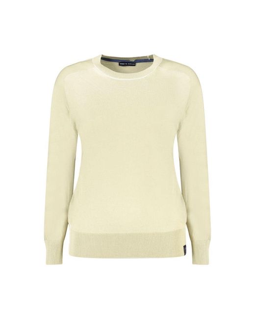 North Sails Yellow Cotton Sweater