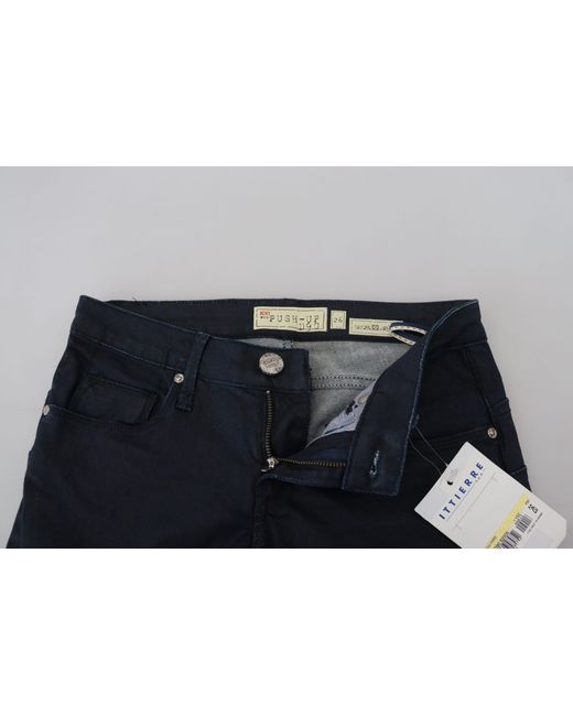 Acht Blue Chic Low Waist Skinny Jeans