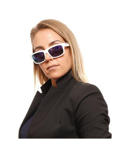 Bolle Purple White Unisex Sunglasses