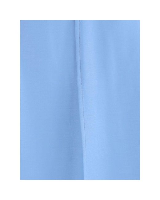 Crida Milano Blue Seville Midi Skirt