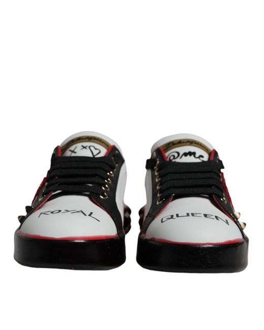 Dolce & Gabbana Red Sneakers