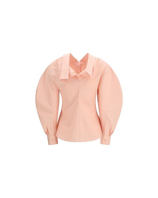 Givenchy Pink Multicolor Cotton Shirt