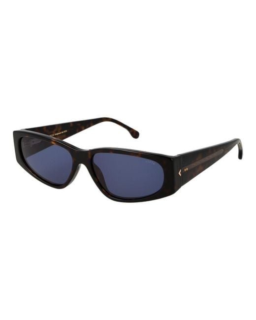 Lozza Blue Brown Cellulose Acetate Sunglasses for men