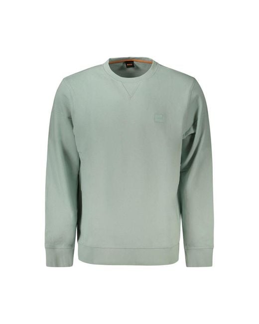 Boss Green Verde Cotton Men's Sweatshirt for men