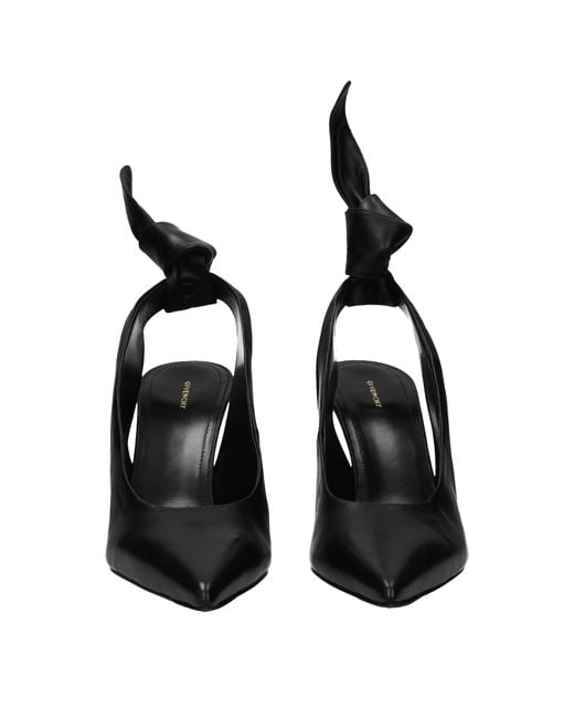 Givenchy Black Beauw Sandals Leather