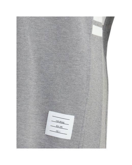 Thom Browne Gray Cotton T for men