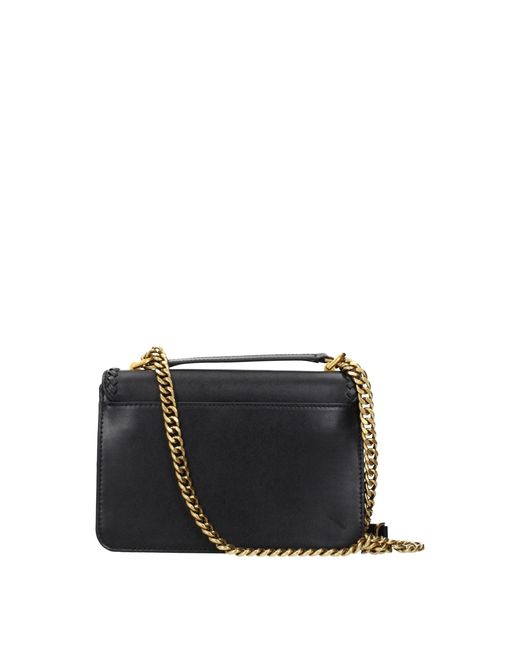 Michael Kors Black Heather Large Shoulder Bag For Leather