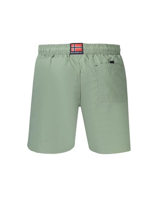 Norway 1963 Green Poliammide Swimwear for men