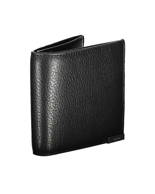 Calvin Klein Black Leather Wallet for men