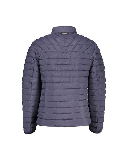 Napapijri Blue Polyamide Jacket for men