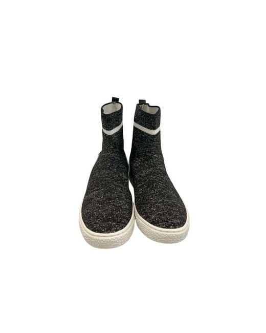 Borbonese Black Rubber Sneaker
