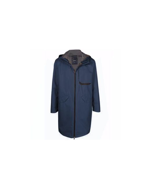 Herno Men's Blue Nylon Jacket