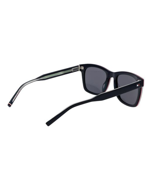 Tommy Hilfiger Black Blue Men Sunglasses for men