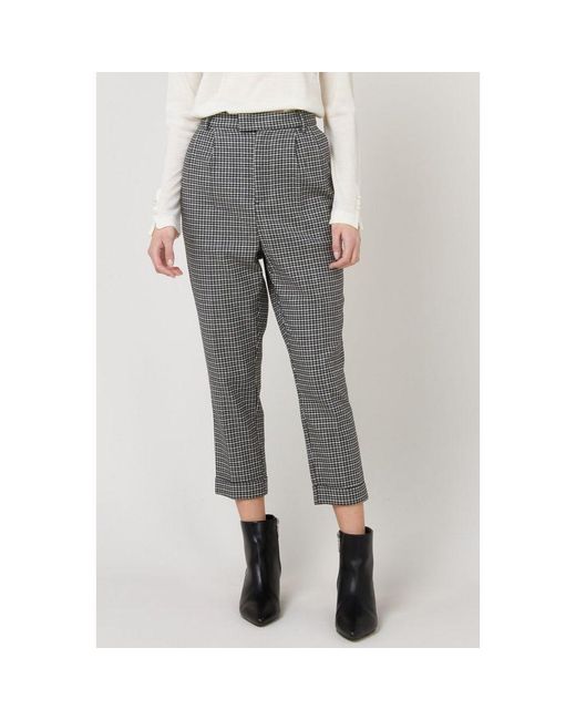 Gas Gray Polyester Casual Pants