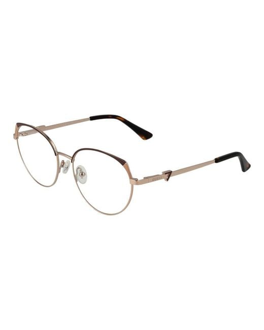 Guess Metallic Gold Metal Glasses (frames)