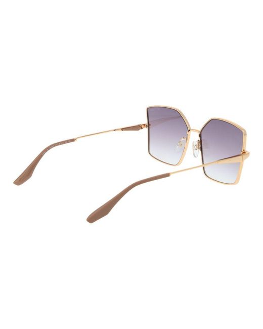 Trussardi Metallic Metal Sunglasses