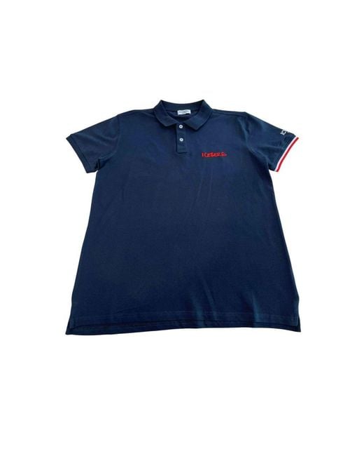 Iceberg Blue Cotton Men Polo Shirt for men