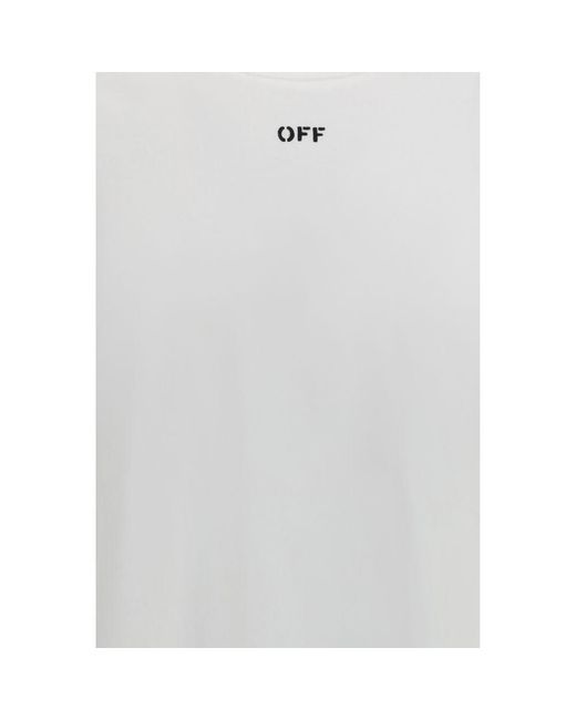 Off-White c/o Virgil Abloh White Cotton Sportswear - L for men