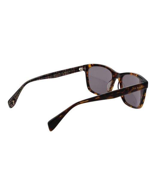 Ted Baker Brown Acetate Sunglasses for men