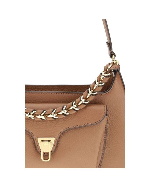 Coccinelle Brown Beat Generation Shoulder Bag