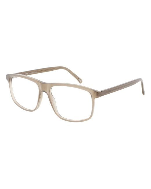 Andy Wolf Brown Beige Acetate Glasses (frames) for men