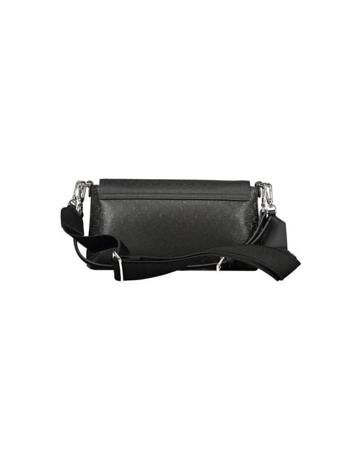 Calvin Klein Black Polyester Shoulder Bag