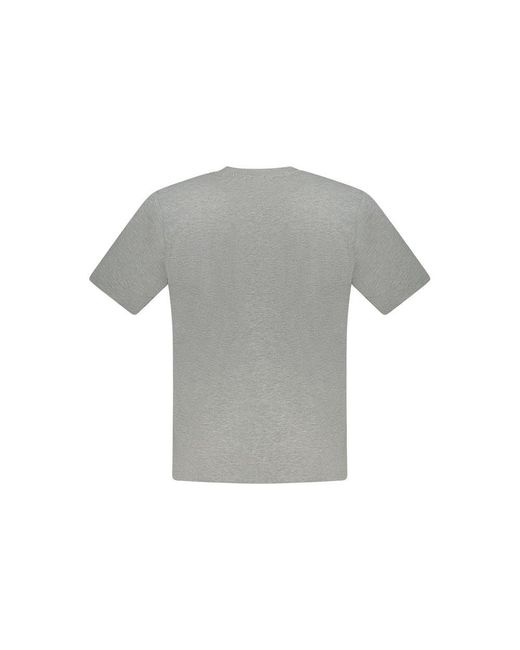 North Sails Gray Cotton T-Shirt for men