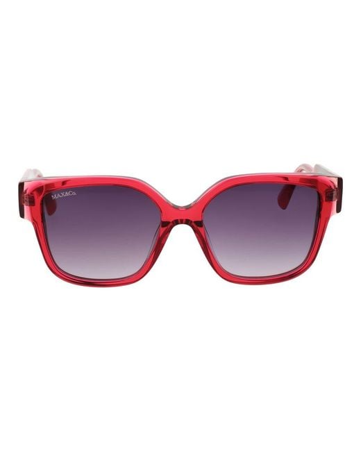 MAX&Co. Red Plastic Sunglasses