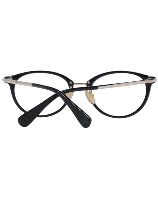 Max Mara Black Plastic Glasses (Frames)