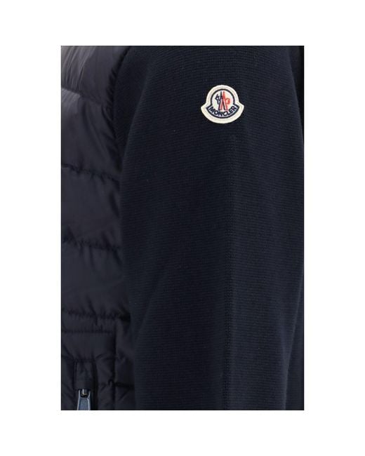Moncler Blue Goose Down Full for men