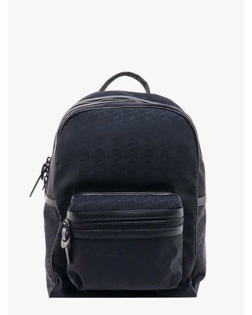 Kiton Leather Closure With Zip Backpacks in Blue for Men Lyst