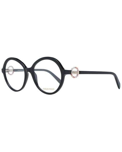 Emilio Pucci Black Optical Frames
