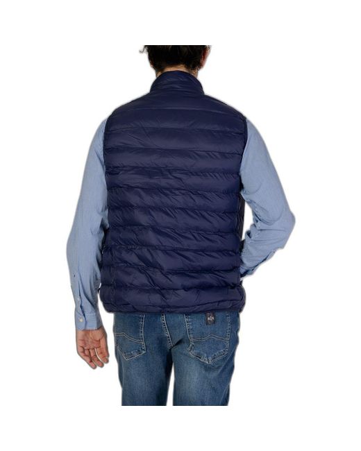 U.S. POLO ASSN. Blue U. S. Polo Assn. Polyamide Jacket for men