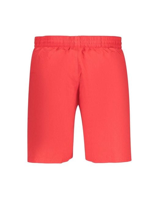 Nike Red Rosso Polyester Mens Boxer for men