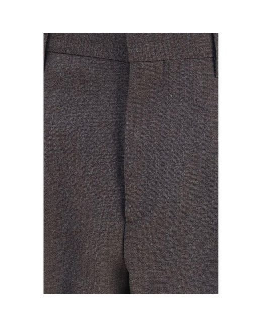 Lardini Gray Viscose Dress Pants for men