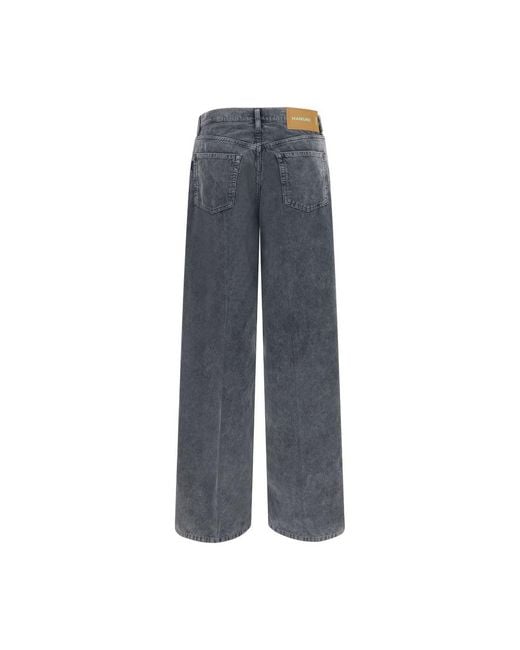 Haikure Gray Cotton Casual Pants