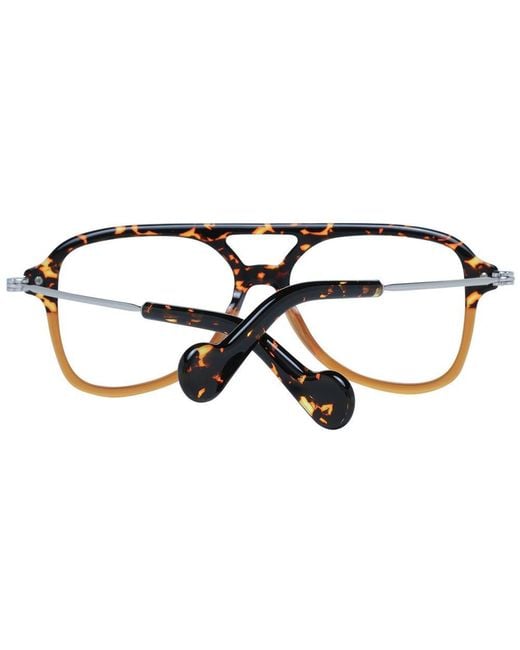 Moncler Blue Plastic Glasses (Frames) for men